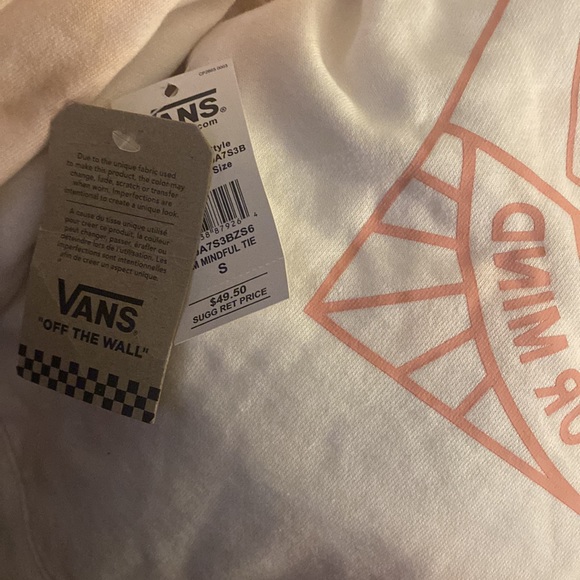 NEW Vans Fleece Pullover - Picture 4 of 5